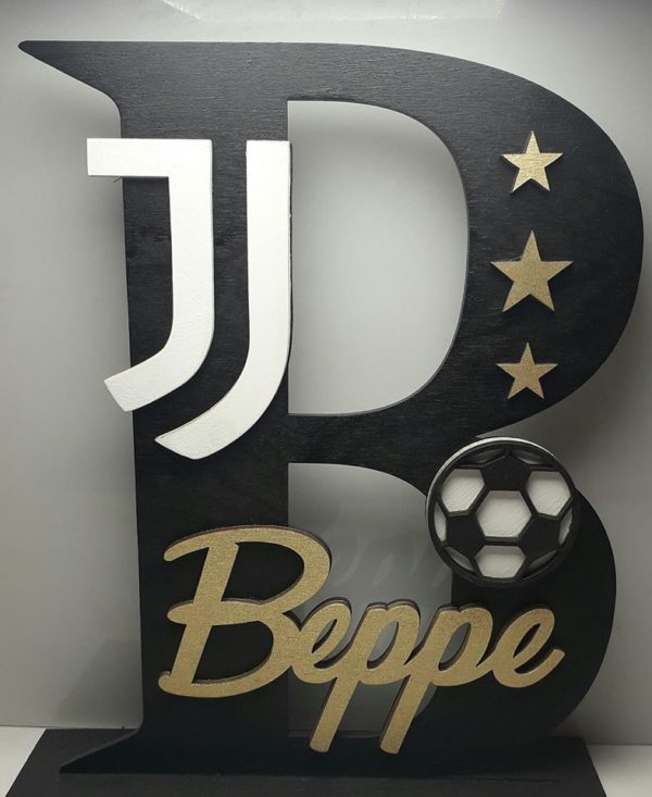 Wooden Name - Juventus - Image 2