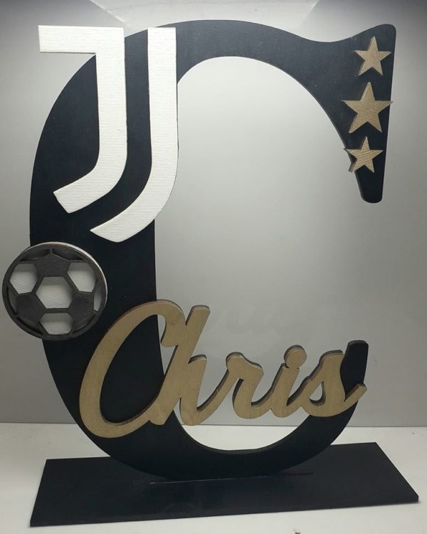 Wooden Name - Juventus