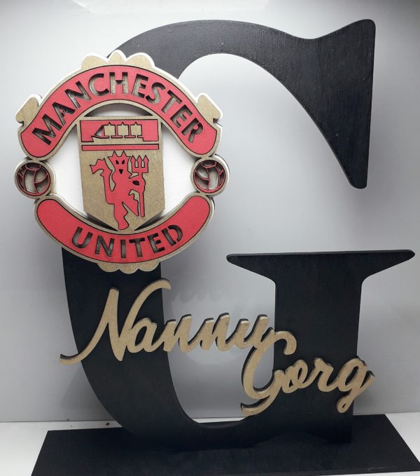 Standing Intial - Manchester United (Gold) - Image 2