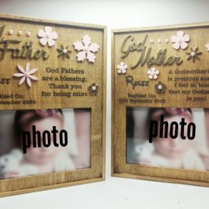 God Mother / God Father Frame Portrait