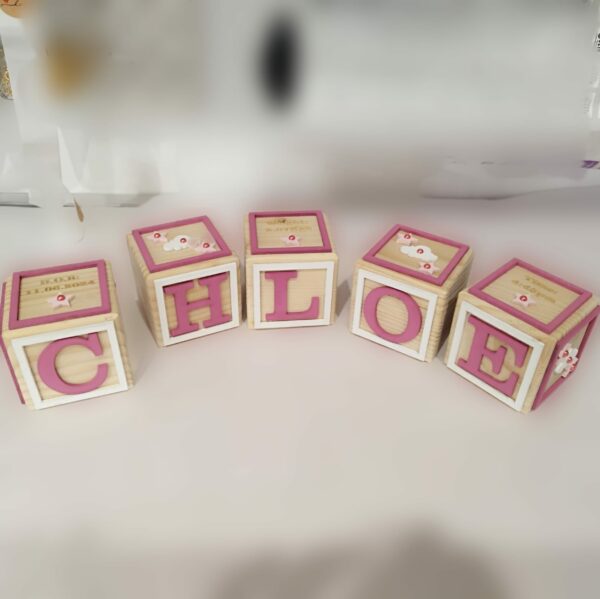 Baby Blocks - Clouds & Stars - Image 3