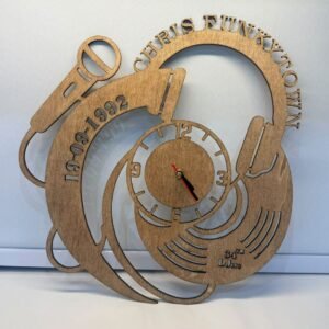 Wooden Clock - DJ Theme
