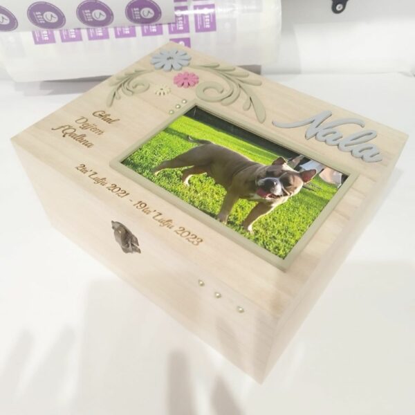 Keepsake Wooden Box - Pet memorial