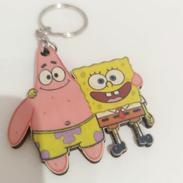 Printed Keychain - Sponge Bob