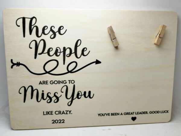 Wooden Plaque - New Adventures