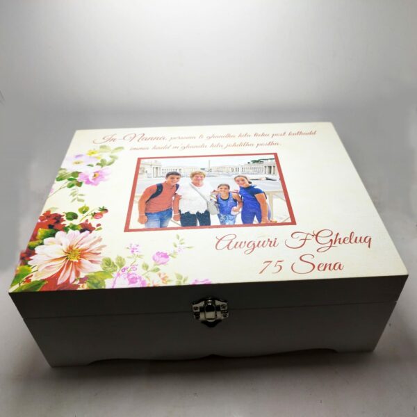 Gift Box - Flowers with photo