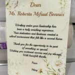 Wooden Hanging Plaque - Special Note - (3 sizes available)
