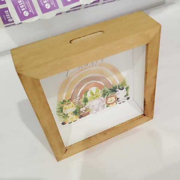 'My first Money Box' - Rainbow Animals - Image 2