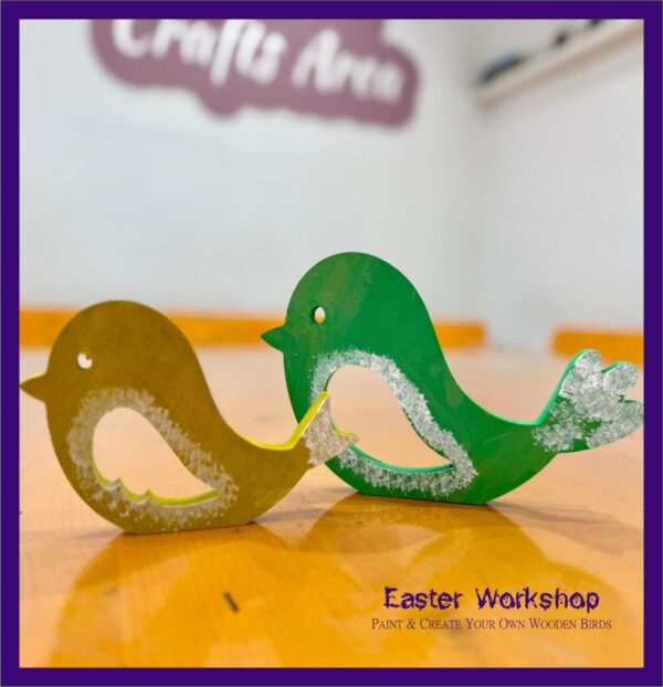 Easter Wooden Birds Workshop