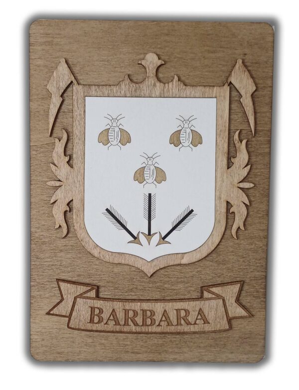 Barbara Surname Family Crest