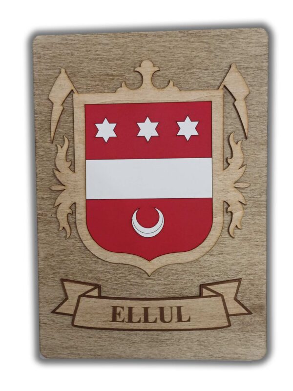 Ellul Surname Family Crest