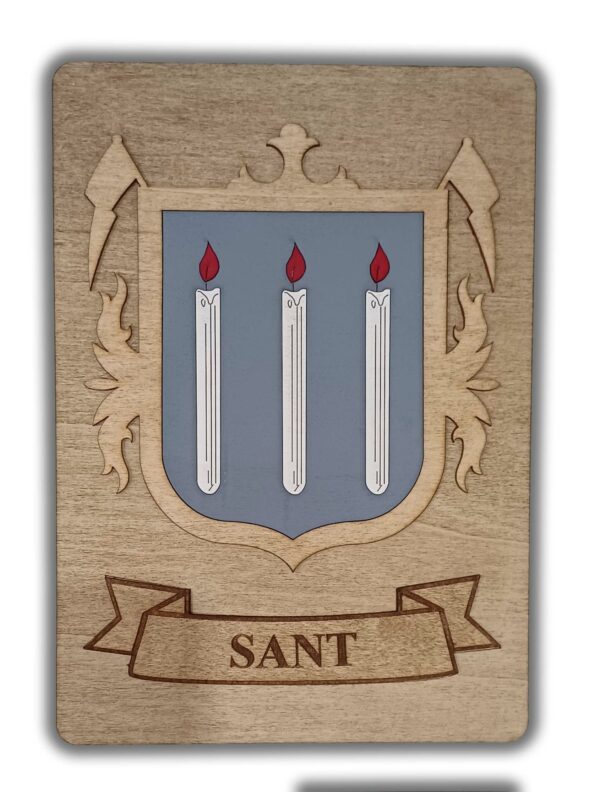 Sant Surname Family Crest
