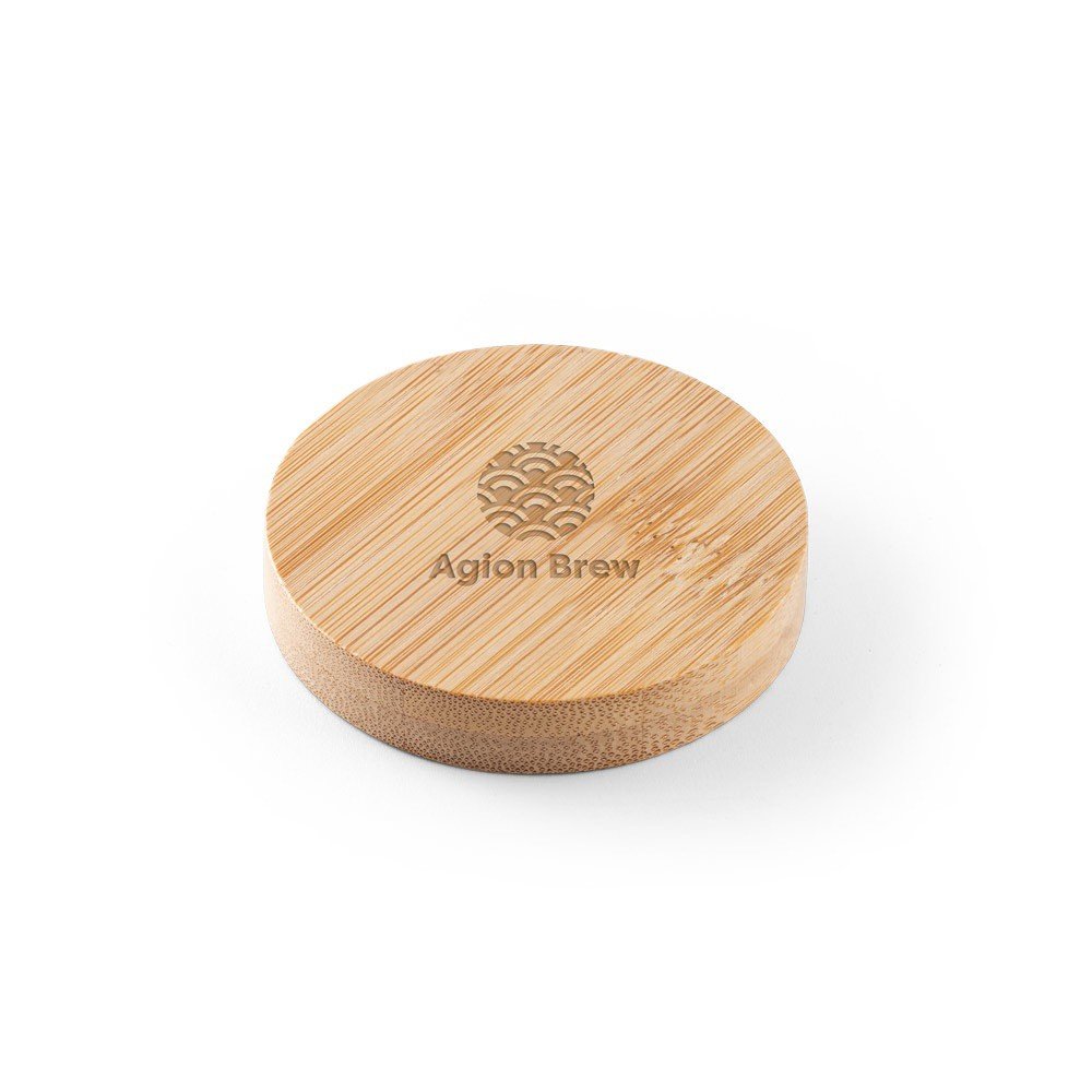 AMCHUR - Bamboo coaster with bottle opener - Image 5