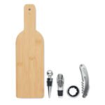 Bottle-shaped wine set Vinovault Set