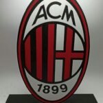 Freestanding Football Logo - Milan