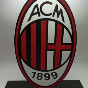 Freestanding Football Logo - Milan