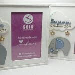 White Frame - Elephant Theme