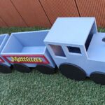 Wooden Train Set - 22x11.5x17CM - Thomas The Train Theme