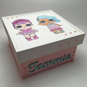 Small Box - Lol Dolls Theme - 15X15X8.5X0.5CM