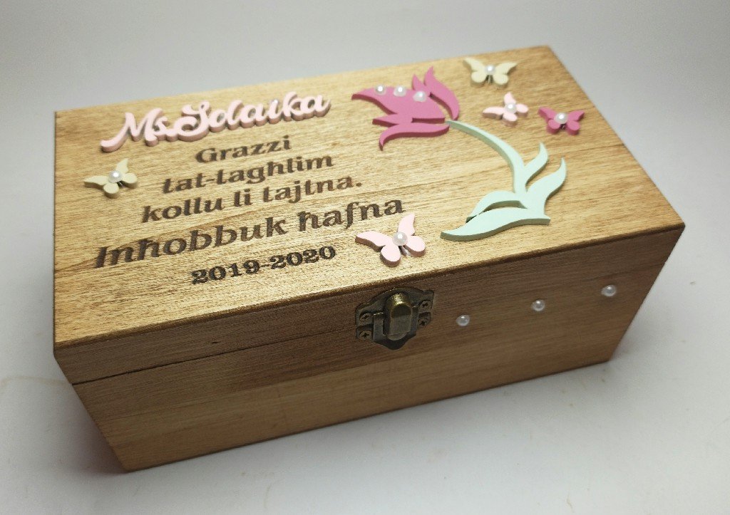 Keepsake Box - Flower Theme