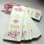 White Souvenir Bookmark - Various Occasions