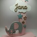 Standing Initial - Elephant & Cloud - Girl