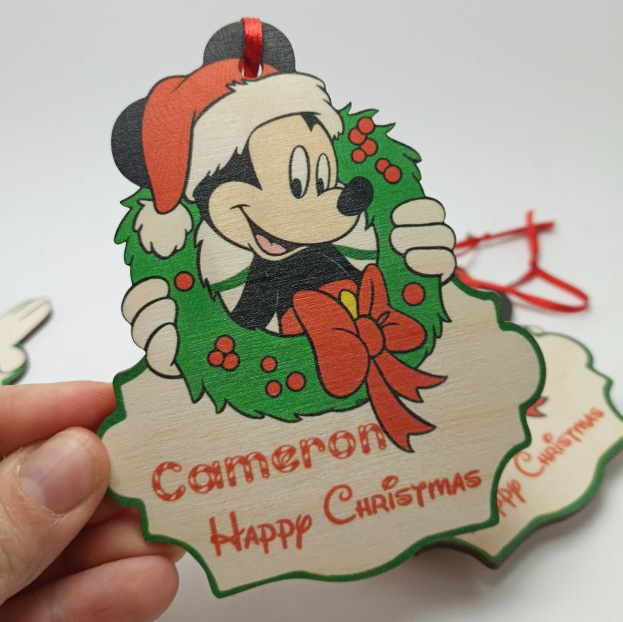 Christmas Bauble - Minnie / Mickey - Image 2