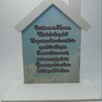 Christmas in Heaven - Print on Wood - White background