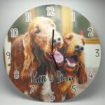 Personalized Wooden Clock - Custom Photo