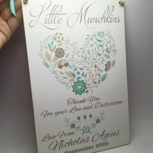 Wooden Hanging Plaque - (3 sizes available)