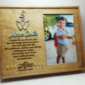 Childcare Memory Frame, With Logo