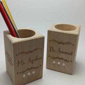 Pencil Holder Box - Engraved