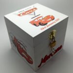 Money box in White  - Cars Theme