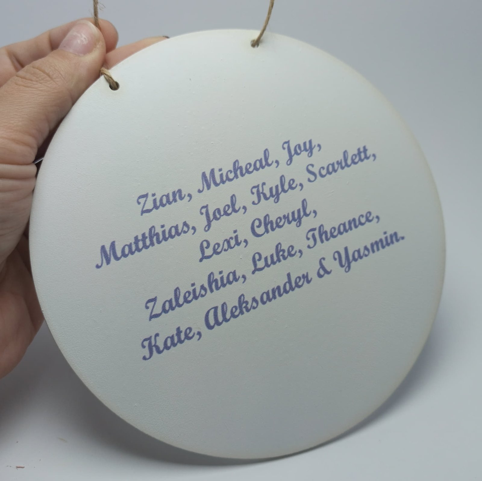 Wooden Class Tree with student names - max22 names - Image 5