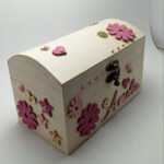Curved Moneybox - Flowers Theme