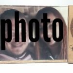 Standing Wooden Valentine's Frame - I love You To The Moon And Back