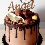 Wooden Cake Topper – To My Angel
