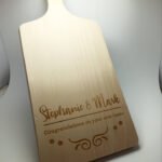 Wooden Beech Cutting Board  - Names & Message