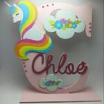 Standing Initial - Unicorn Print