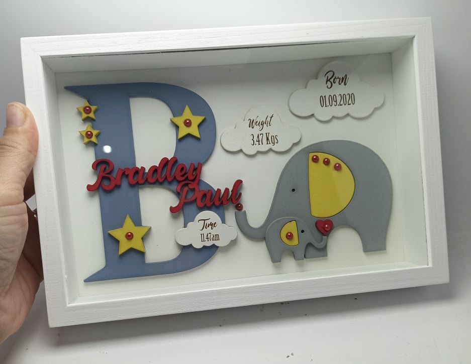 Printed Frame with Star - Image 6