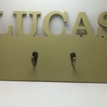 Personalised Kids Coat Hook (4 hangers)- 40x19cm