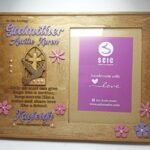 Parrinu / Parrina (Godmother / Godfather )- Gift Frame - Violet Theme
