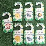 Wooden Baby Closet Dividers - Lot of 7
