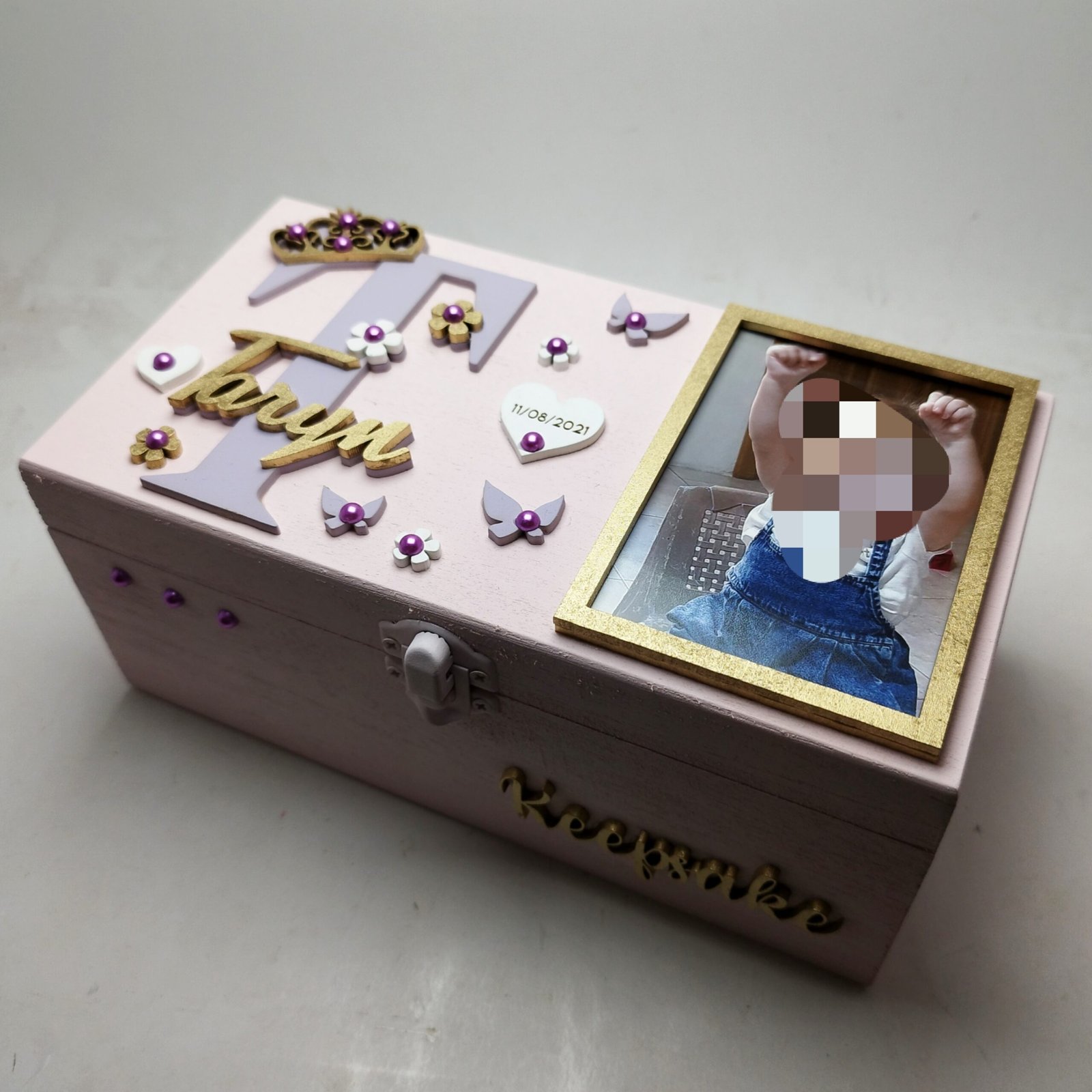 Keepsake Box - Queen Theme & Photo