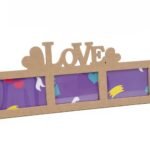 FRAME(10x15cm) LOVE 50X20.4X1.2CM MDF