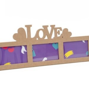 FRAME(10x15cm) LOVE 50X20.4X1.2CM MDF