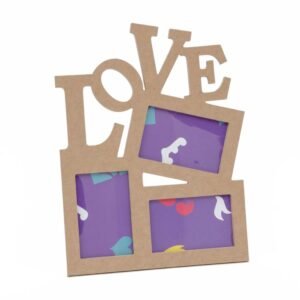 FRAME(10x15cm) LOVE 30.4X39.5X1.2CM MDF
