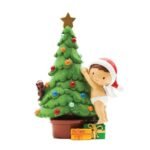 Boy on Christmas Tree