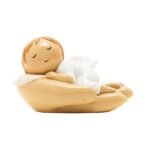 Guardian Angel, baby lying in hand