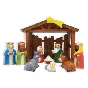 Complete Nativity Scene(10 pieces)